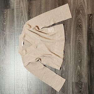 ❄️ 529 sheer Shimmering v-neck Sweater ❄️